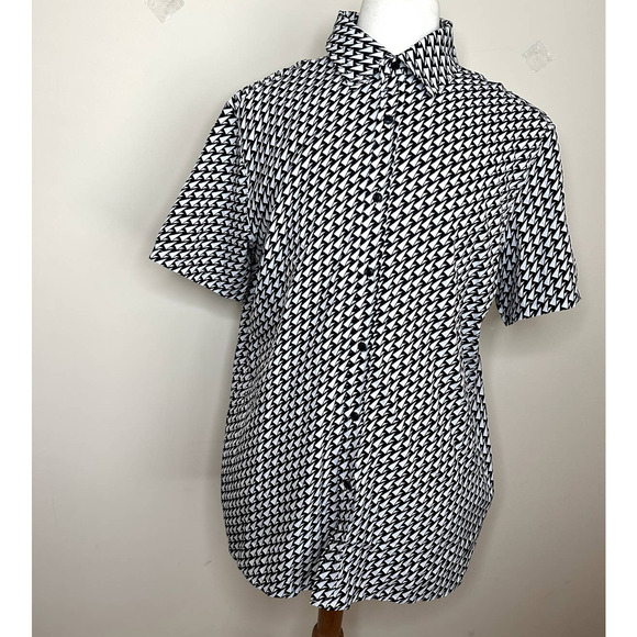 MENS SHIRT TOP BUTTON UP - Picture 3 of 10